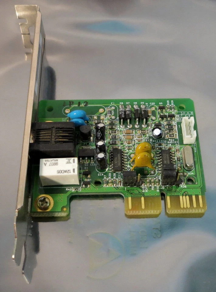 AMR Aztech Fax Modem Card 12WD05, 050-523600-205 - Image 1 of 3