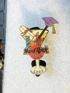 HARD ROCK CAFE 2002 JUNE GLASS PIN LE500 - Picture 1 of 1