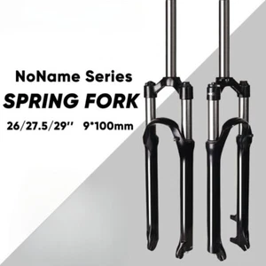 Mountain Bike Front Suspension Air Fork 26/27.5/29inch Travel 120mm Disc Brake - Picture 1 of 19
