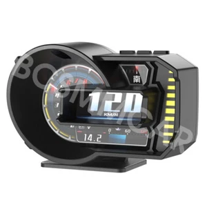 Digital Speedometer GPS OBD Car HUD Head Up Display Gesture Recognition Alarm - Picture 1 of 14