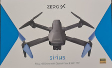 Zero-X Sirius 1080P FHD Drone with Optical Flow & Wi-Fi - Brand New