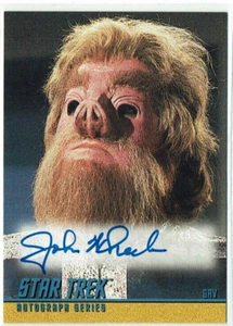 Star Trek TOS Original Series Season 2 Autograph A48 John Wheeler as Gav  - Picture 1 of 2