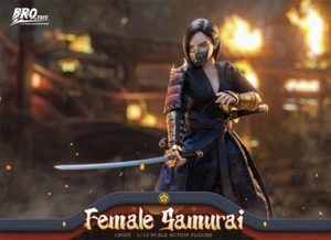BROTOYS LR005 1/12 Female Girl Ninja Samurai Warrior 6in Action Figures Model - Picture 1 of 12