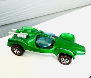 Mantis HK verde esmeralda Hot Wheels Redline 1970 con interior oscuro original - Imagen 1 de 13