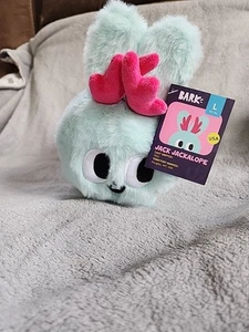 Bark Box Jack Jackalope Dog Chew Toy Squeaker Plush 7" Stuffed Toy - Picture 1 of 5