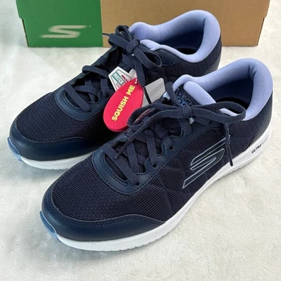 Zapatos de golf SKECHERS Go Golf Max Fairway 4 para mujer talla 7 azul marino y púrpura Foto 1 de 4