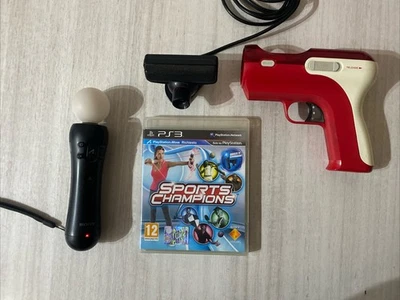 SONY PlayStation  Kit MOVE MOTION CONTROLLER  Webcam Pistola Gioco PS3 - Immagine 1 di 4