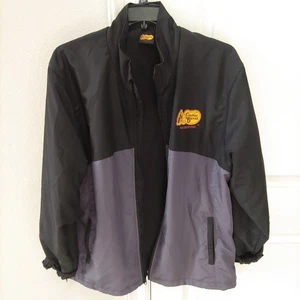 Chaqueta para hombre Cracker Barrel Restaurant Logo talla 2XL negra gris antigua tienda de campo - Imagen 1 de 5