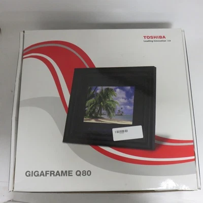 Black Toshiba Gigaframe Q80 Boxed with Manual and Driver CD Preloved - Image 1 of 4