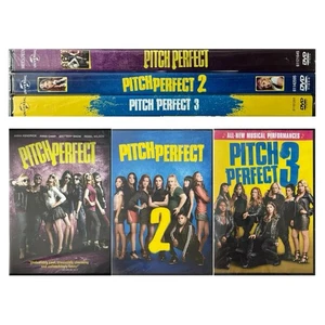 Pitch Perfect Complete Collection (DVD, 2018) 3-Movie Combo Pack - NEW SEALED - Picture 1 of 4