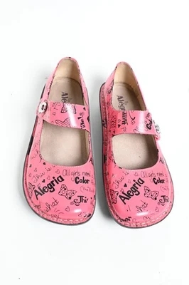 ALEGRIA Quirky size 42 Pink Mary Janes. Orthotic Friendly - image 1 of 4