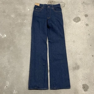 Vintage 80s Larry Mahan Western Denim Jeans Deadstock USA 29x32 Cowboy Flare - Bild 1 von 9