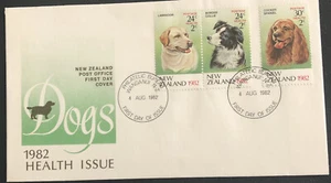 New Zealand FDC 1982 Dogs - Picture 1 of 4