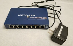 NETGEAR ProSafe FS108 8-Port External Switch Tested - Picture 1 of 7