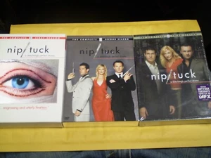 (3) Nip/Tuck Seasons DVD Lot: Seasons 1, 2 & 3 (NEW) All w/Slipcovers FX - Picture 1 of 1