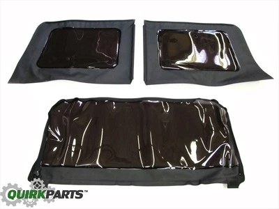 Jeep Wrangler Unlimited 11-18 4 puertas negro techo blando ventana trasera kit tintado MOPAR Foto 1 de 4