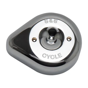 S&S Air Filter Cover Teardrop Chrome for Harley-Davidson S&S Stealth Air Filter - Picture 1 of 1