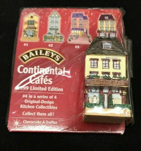 Bailey's Irish Cream 1999 Ltd. Edition. Continental Cafes. #4 of 4. Rare in Pkg. - Picture 1 of 3