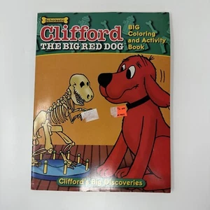 Clifford The Big Red Dog Big Coloring & Activity Book Clifford’s Big Discoveries - Picture 1 of 18