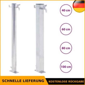 Wassersäule Garten Wasserzapfsäule Wasserhahn Wasserzapfstelle Edelstahl vidaXL - Bild 1 von 49