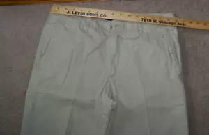 Arizona Jean Mens 31 Flex Original Straight Casual Tan Denim Pant 31x32 - Picture 1 of 5