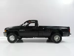 1:18 Anson Dodge Ram 3500 Pick up V10 Dually JRL nero #A417 - Foto 1 di 8