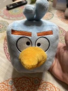 Angry Birds Space Ice Cube Light Blue Square Plush 5" Commonwealth no sound - Picture 1 of 7