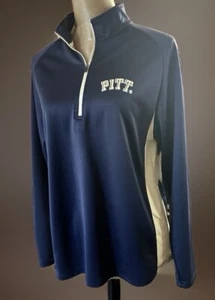 DAMEN COLOSSEUM PITT LANGARMSHIRT/MEDIUM, BLAUE FARBE, PANTHER OBEN HINTEN - Bild 1 von 7