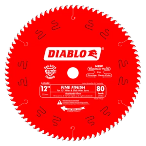 Diablo Tools D1280X 12 Zoll x 80 Zähne feines Finish Sägeblatt - Bild 1 von 1