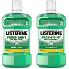 ✅ Listerine Fresh Mint Antibakteriell fr die tgliche Mundsplung 2x 500ml ✅