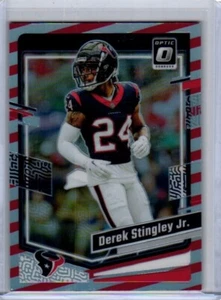 Derek Stingley Jr. Candy Cane Optic SSP Case Hit Super Short Print 2nd Year - Picture 1 of 2