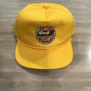 Vintage Revell Collection Club Racing Hat NASCAR RacingSnapback Yellow Hat Cap - Picture 1 of 8