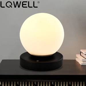 LQWELL 3W Nachttischlampe Nachttischleuchte,für Drinnen Schlafzimmer Fensterbank - Bild 1 von 7