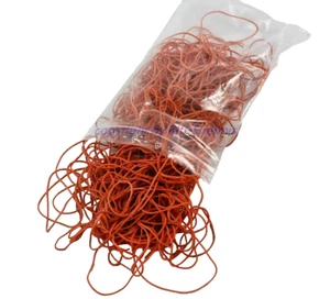 Gummiringe rot 100mm 100g für Fisch-Transportbeutel 2,99€/100g - Picture 1 of 1