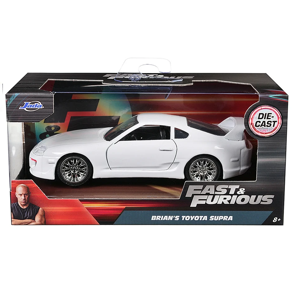 Jada 1:32 Fast And Furious Brian's Toyota Supra White - Image 1 of 1