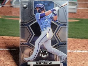 2022 Panini Mosaic Bobby Witt Jr Base Rookie Card RC Kansas City Royals