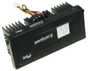 Processor CPU Intel Pentium II 400MHz SL2U6 Slot 1 Cooler 3-PIN 512MB Cache - Picture 1 of 2