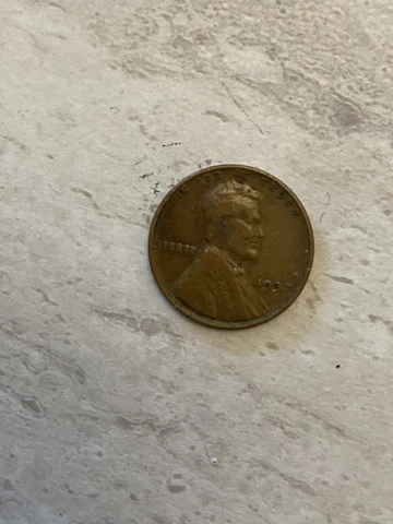 1937 LINCOLN WHEAT PENNY NO MINT MARK Cover