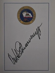 Arnold Schwarzenegger Autographed Hand Signed Be Useful Book Governor's Edition - Picture 1 of 24