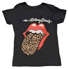 Rolling Stones - The - The Rolling Stones Ladies T-Shirt  Leopard Pri - J1362z