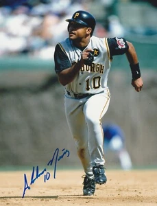ABRAHAM NUNEZ PITTSBURGH PIRATES ACTION SIGNED 8x10 - Picture 1 of 1
