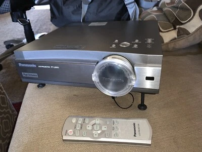 Panasonic High Definition PT-L500U LCD Projector Works - Image 1 of 4