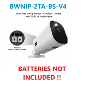 Night Owl BWNIP-2TA-BS-V4 1080 Wire Free Add On Camera [BATTERIES NOT INCLUDED]™ - Picture 1 of 7