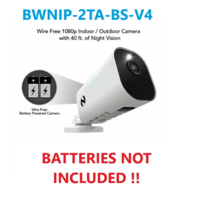 Night Owl BWNIP-2TA-BS-V4 1080 Wire Free Add On Camera [BATTERIES NOT INCLUDED]™ - Image 1 of 4