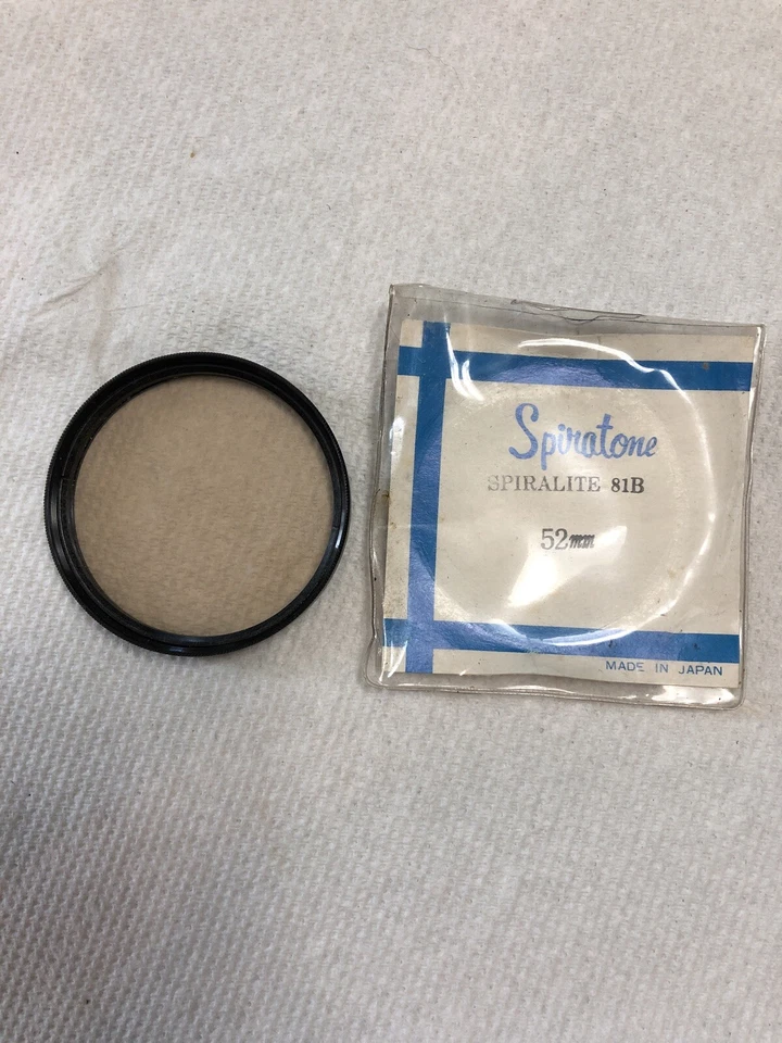 Spiratone Spiralite Coated 52mm 81B Made In Japan - Image 1 of 1