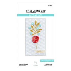 Spellbinders Etched Dies - Sealed Flowers, S3-460 - Picture 1 of 5