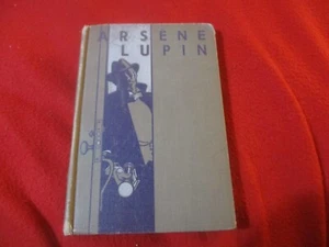 Vtg Hardcover Book 1938 Arsene Lupin In French Language Ex-Library - Picture 1 of 7