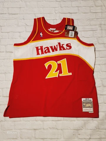 Atlanta Hawks Dominique Wilkins Mitchell & Ness 86'-87' Hawks Jersey Size 2XL Cover