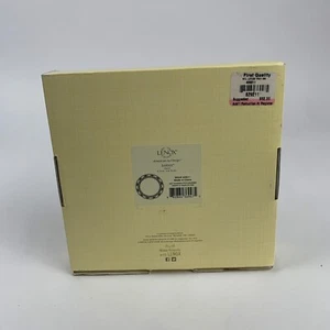 Lenox Lotus vassoio rotondo bordato oro 5,9 pollici (14,9 cm) in scatola originale 829211 - Foto 1 di 24