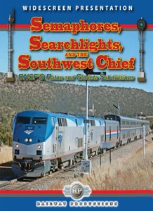 Semaphores Searchlights and the Southwest Chief DVD or BLURAY Raton Glorieta Sub - Picture 1 of 3